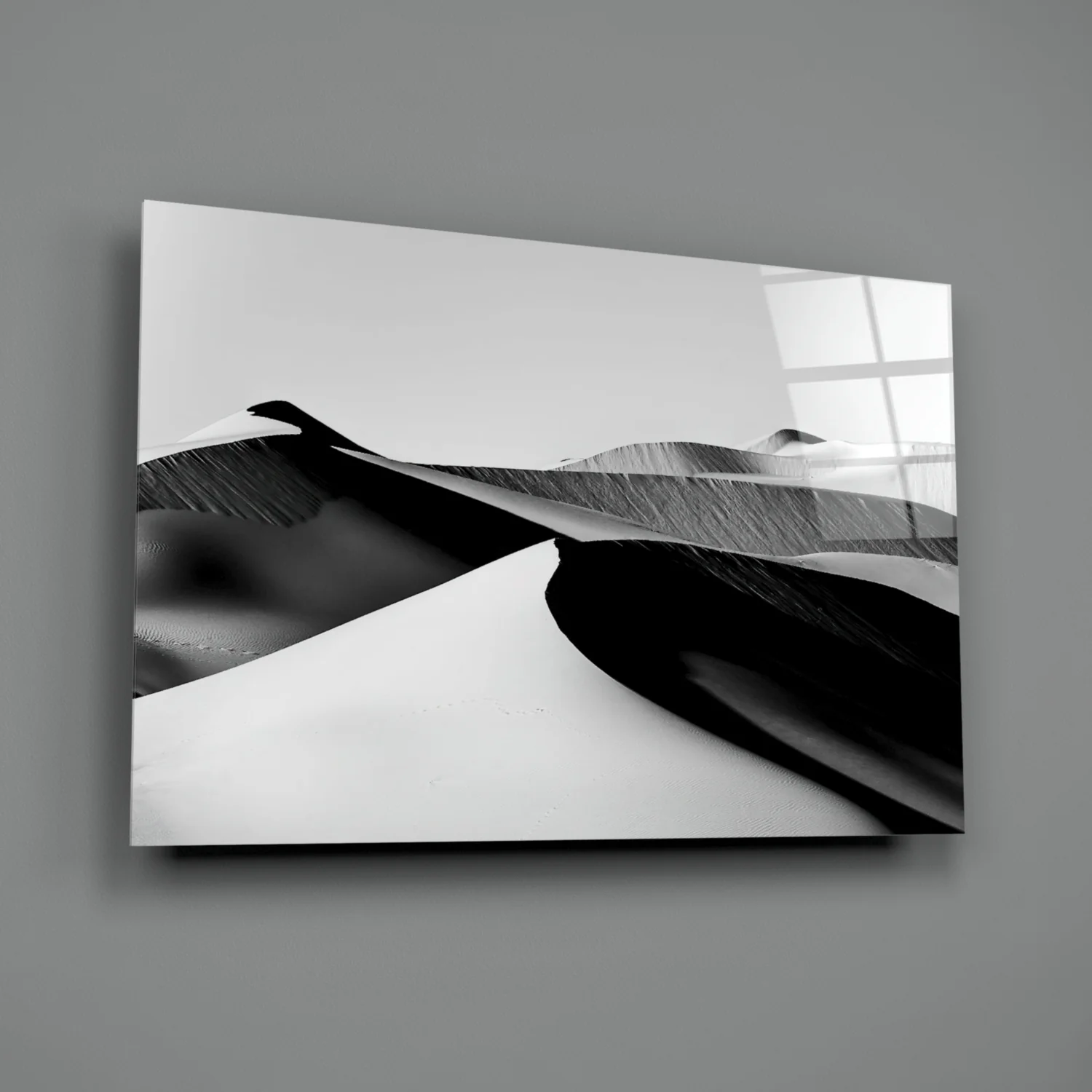 Black Landscape Glass Wall Art - Image 3