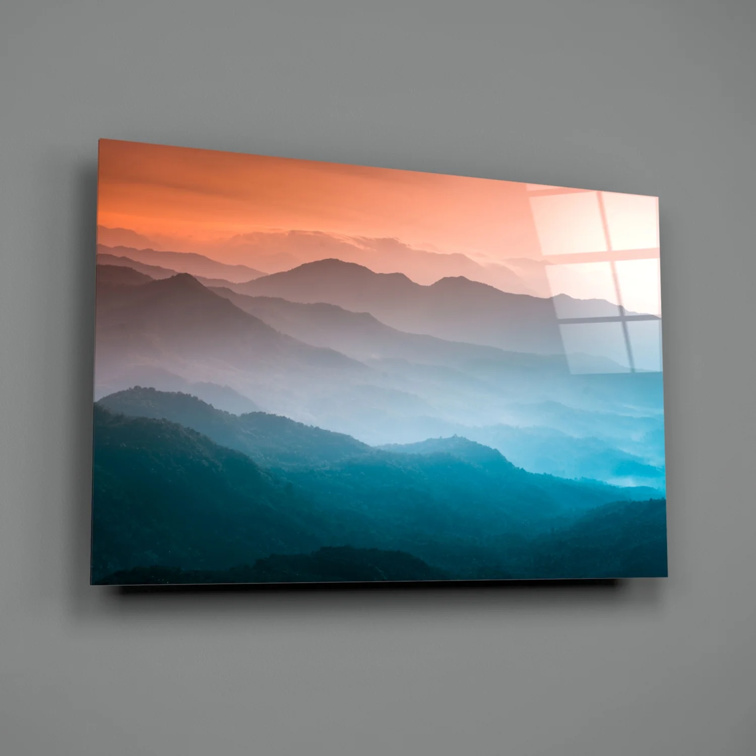 Abstraction Glass Wall Art - Image 3