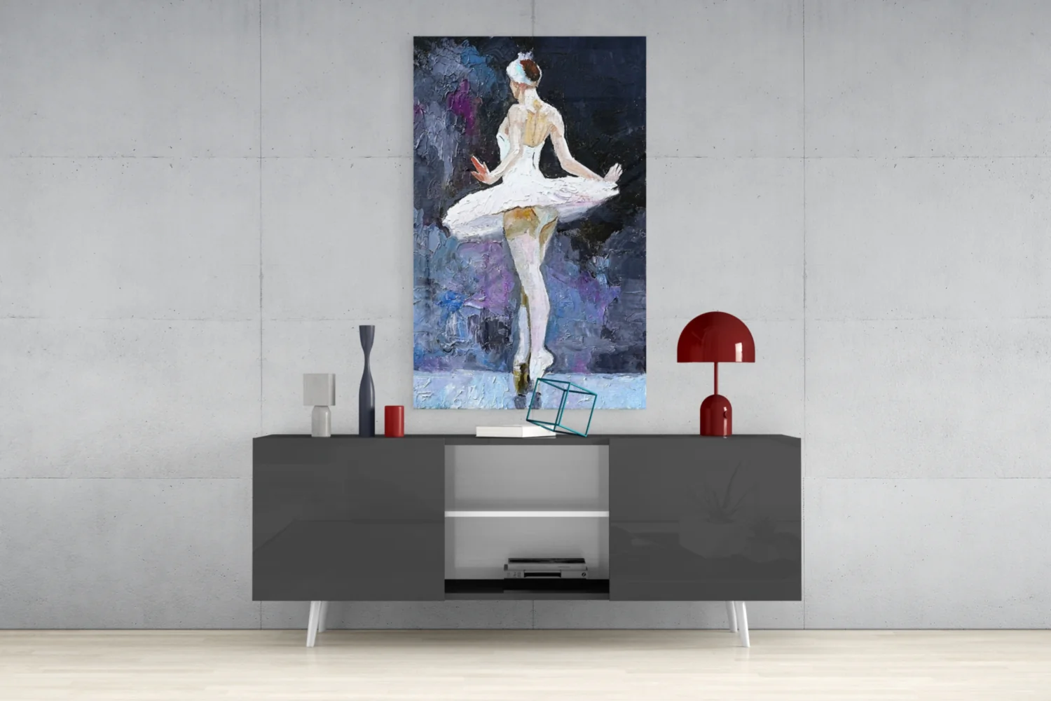 Ballerina Glass Wall Art - Image 9