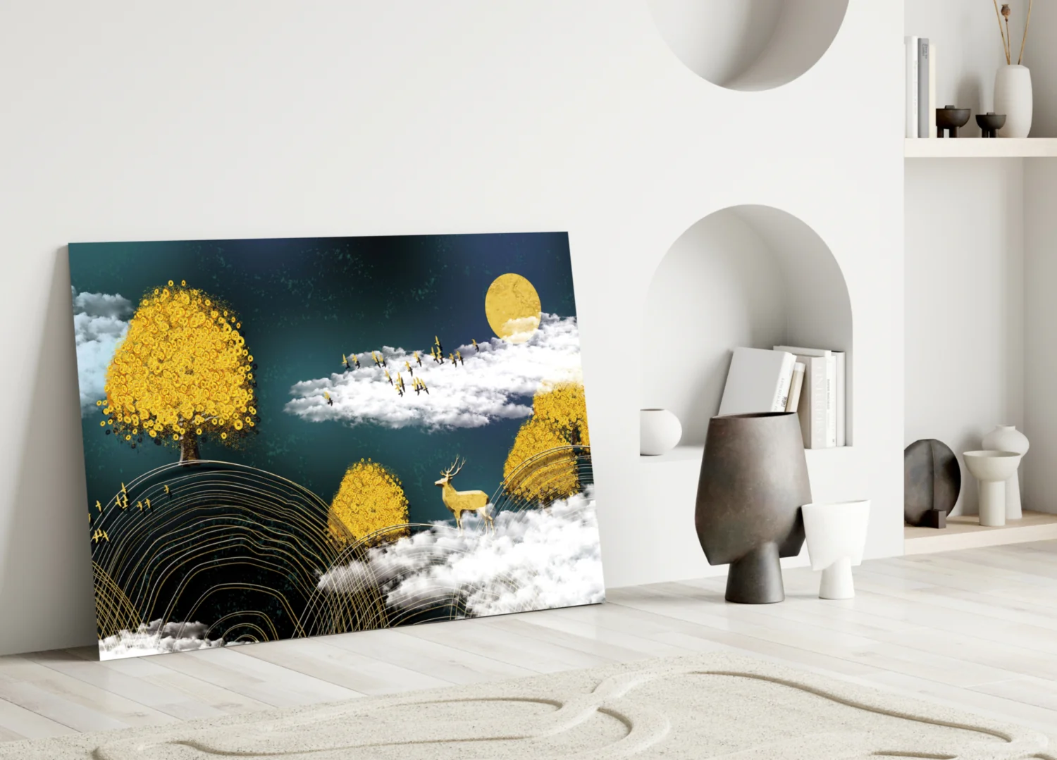 Abstraction Glass Wall Art - Image 4