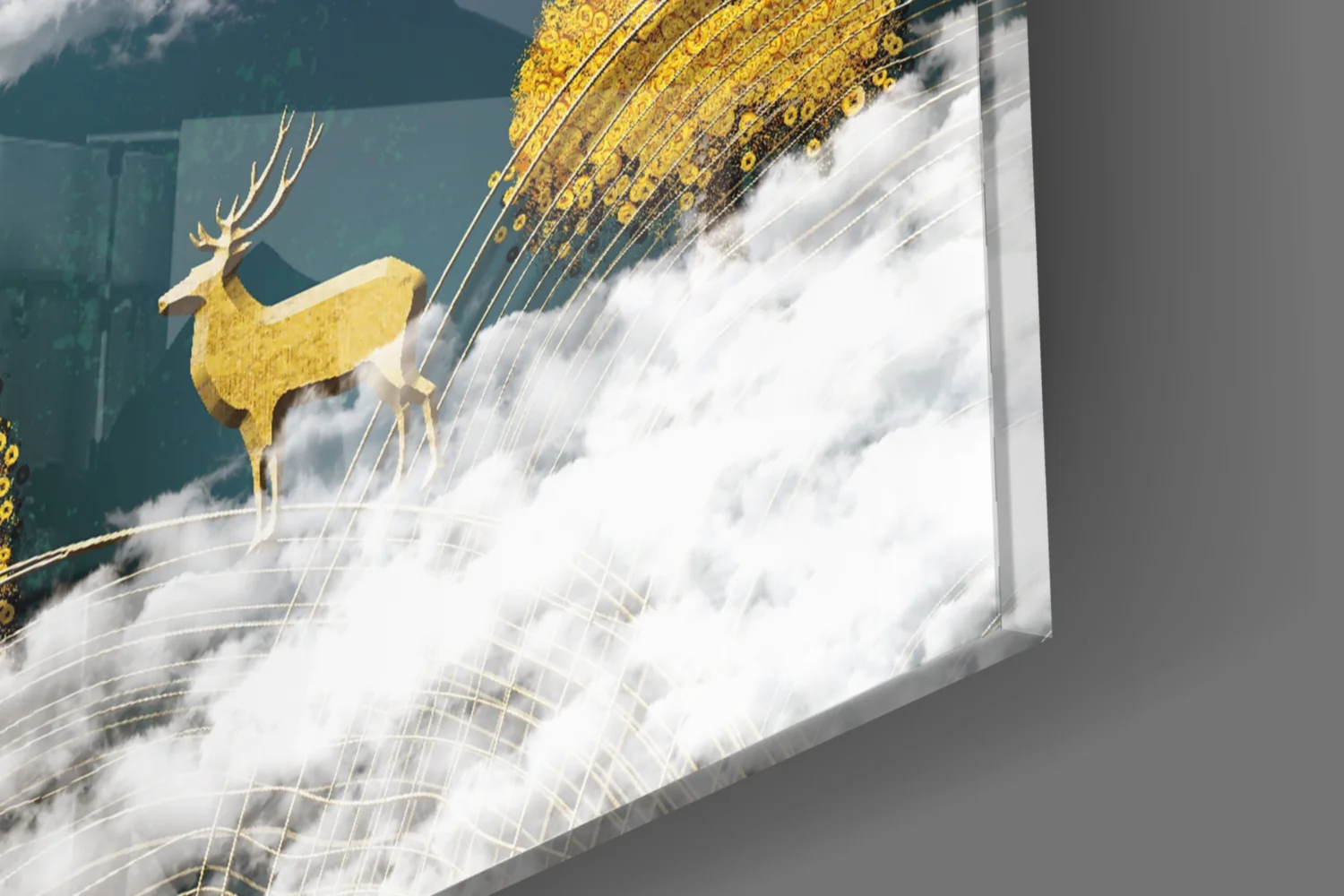 Abstraction Glass Wall Art - Image 8