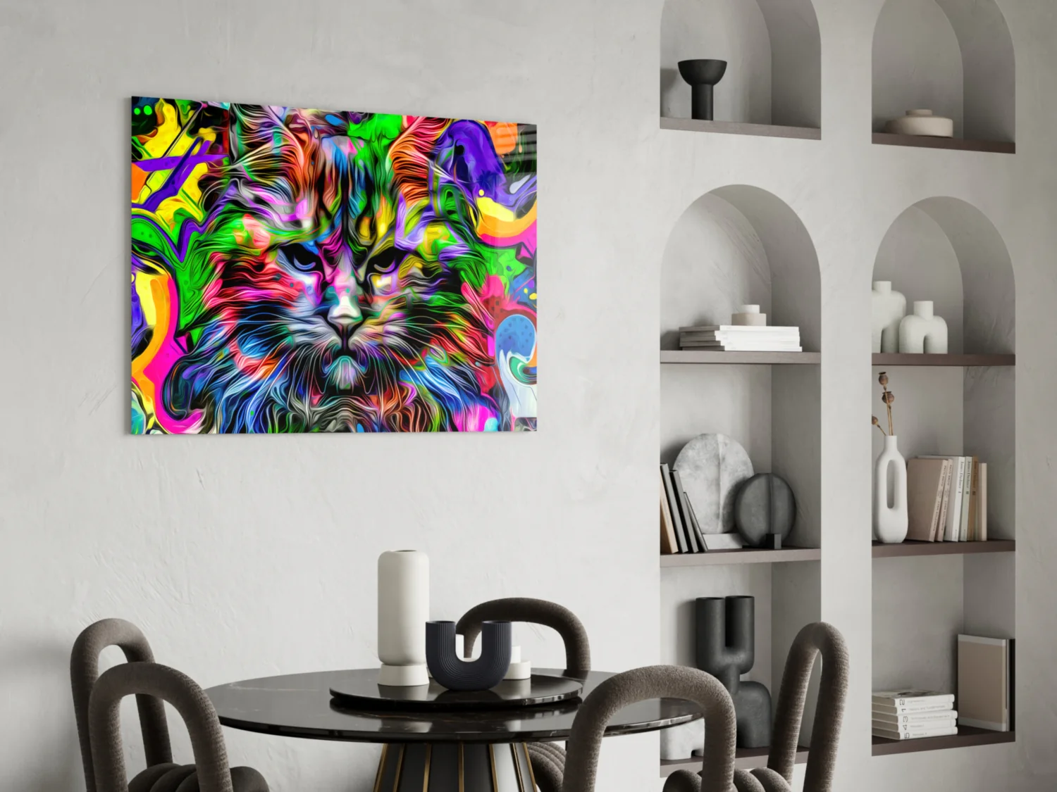 Cat Glass Wall Art - Image 6