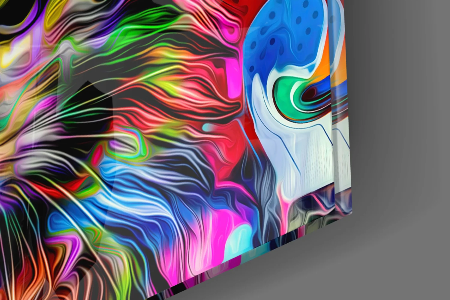 Cat Glass Wall Art - Image 8