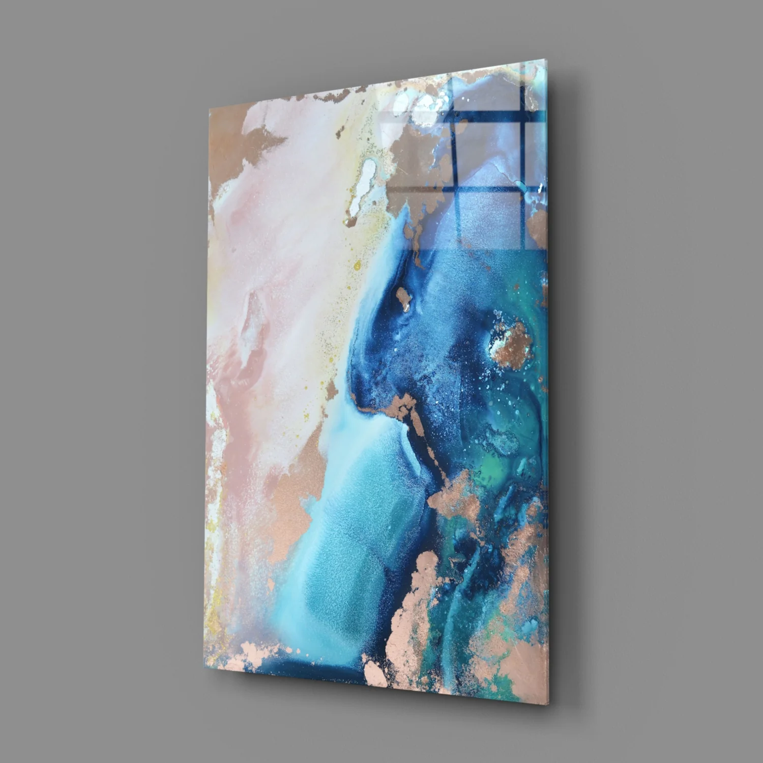 Abstraction Glass Wall Art - Image 3