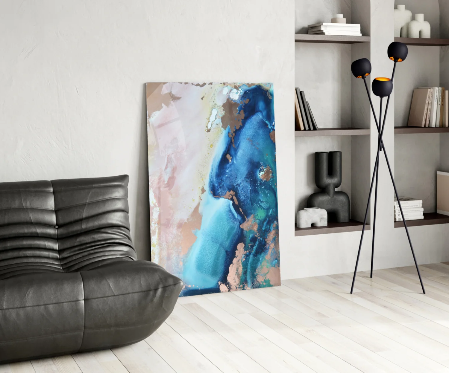 Abstraction Glass Wall Art - Image 6