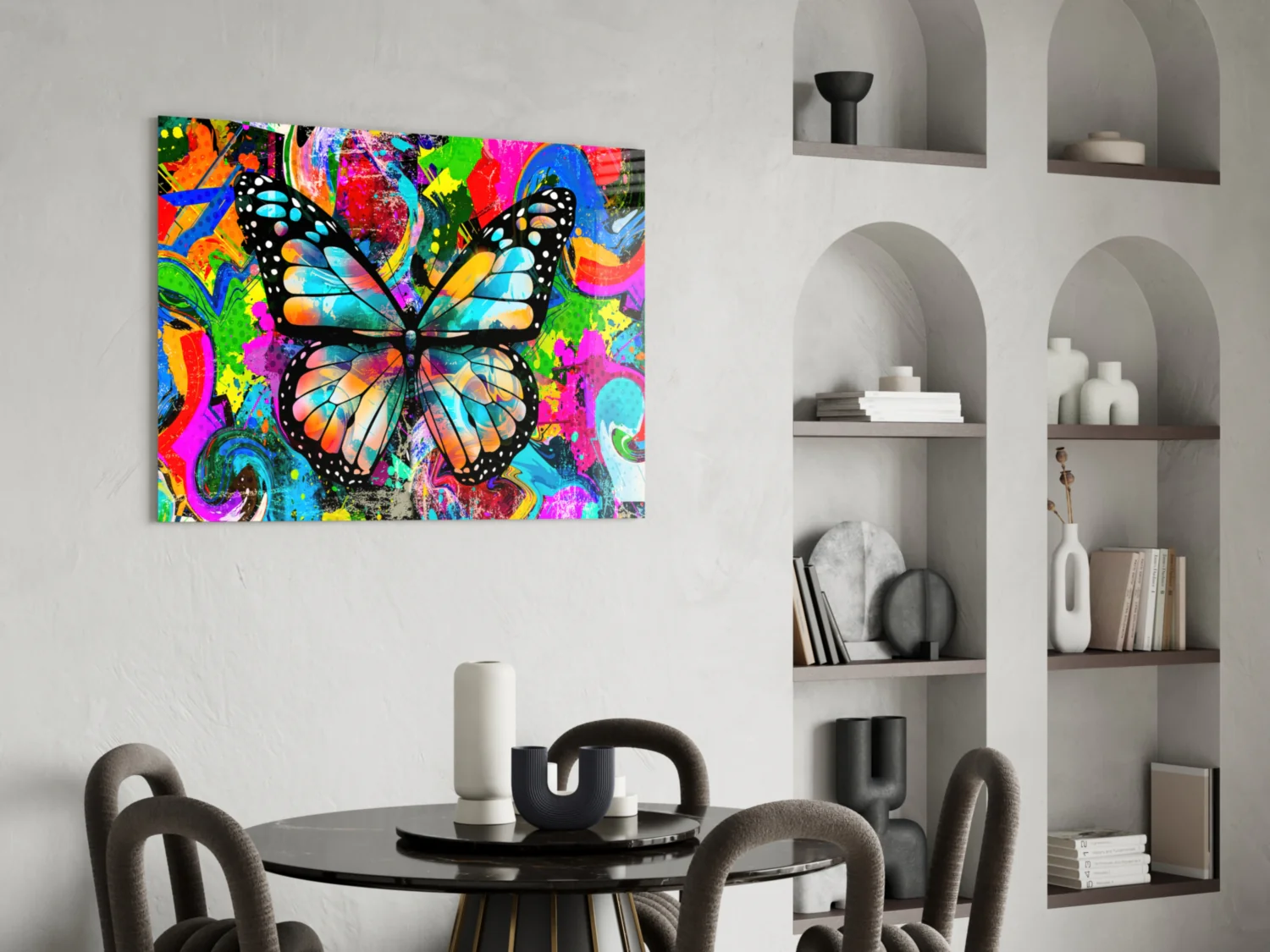 Butterfly Glass Wall Art - Image 6