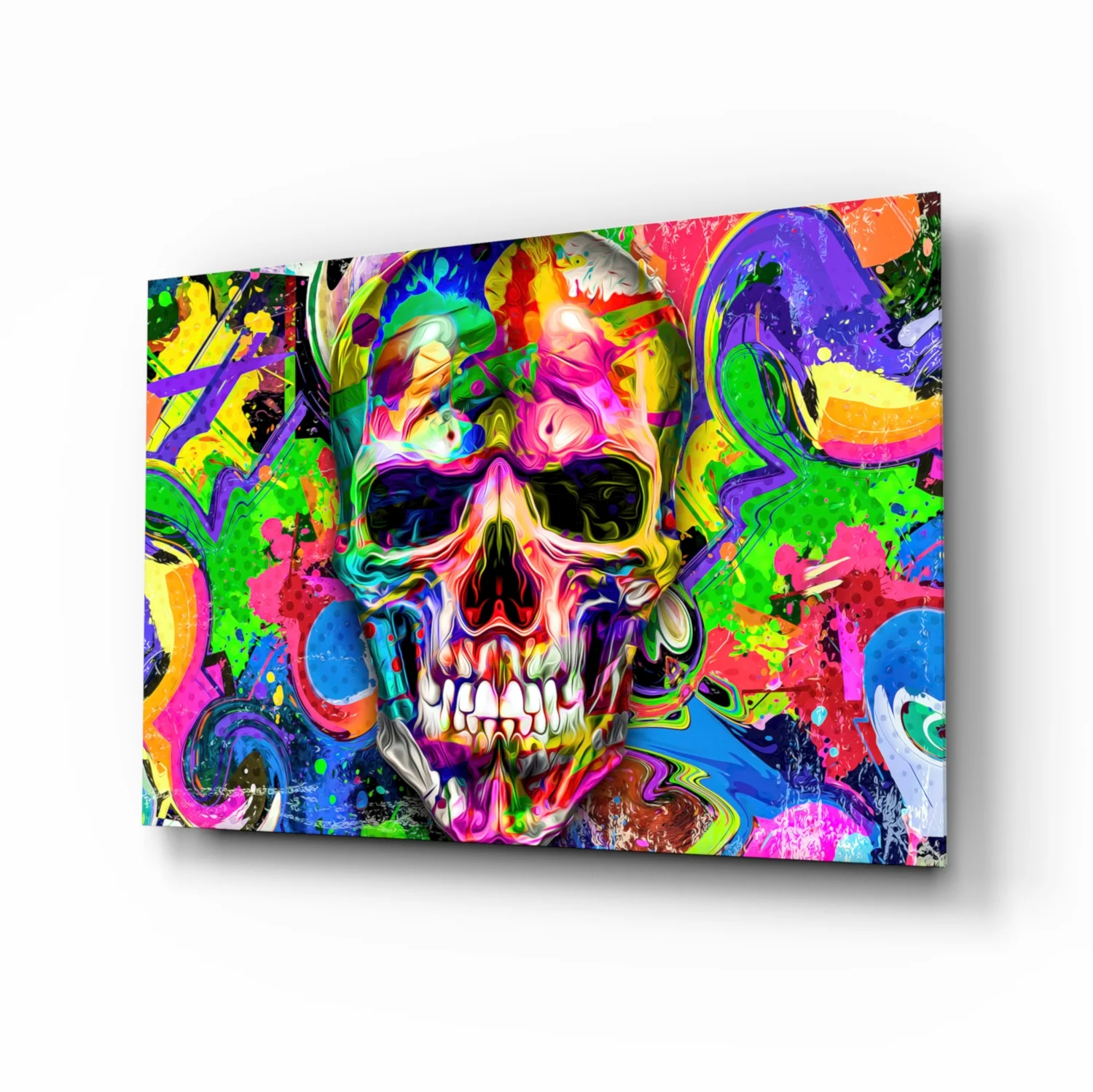 Skull Glass Wall Art - Image 2