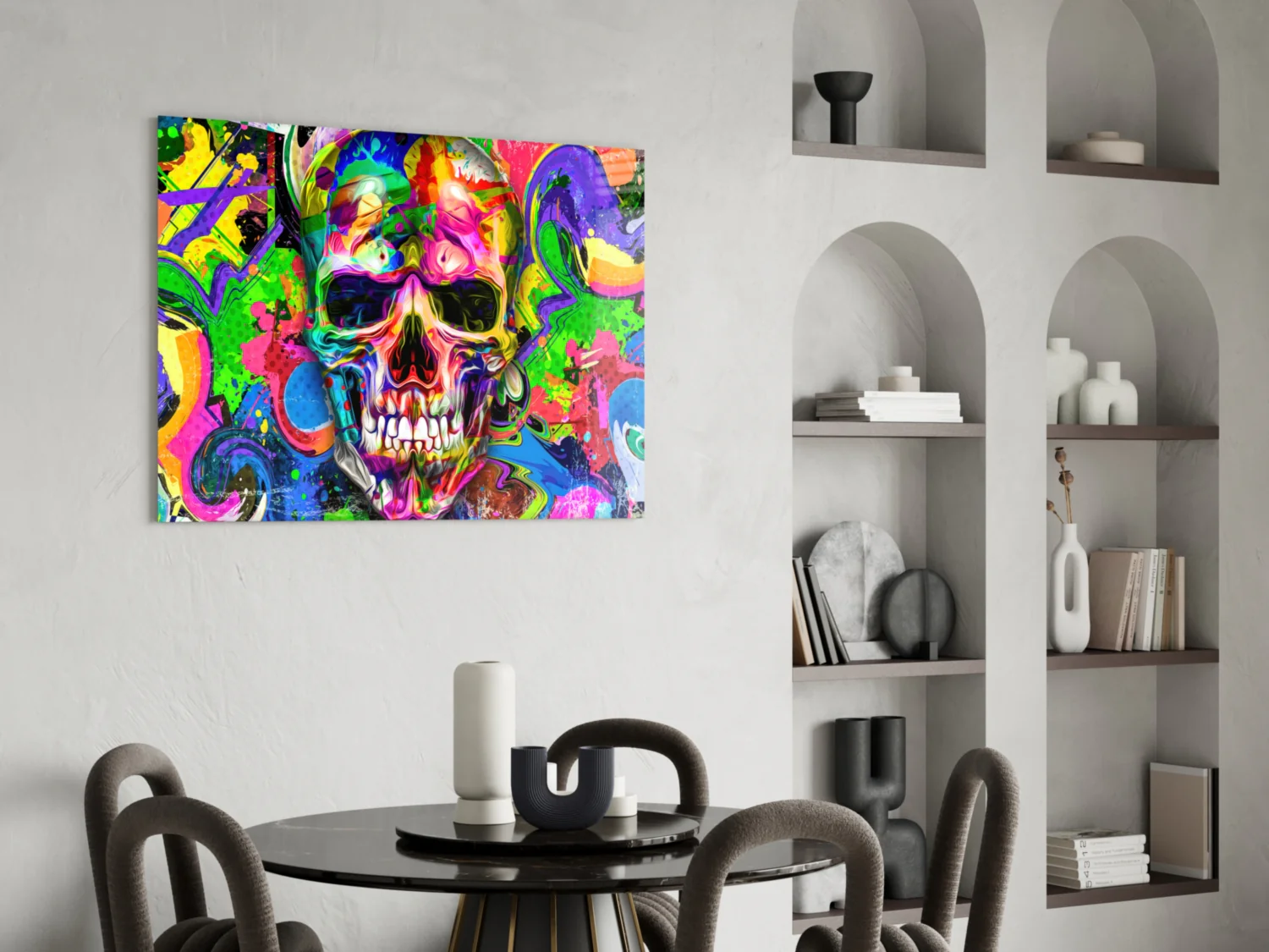 Skull Glass Wall Art - Image 6