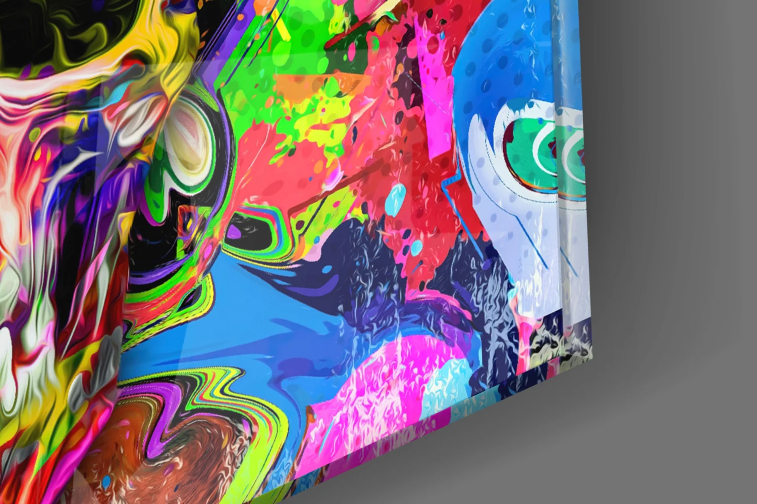 Skull Glass Wall Art - Image 8