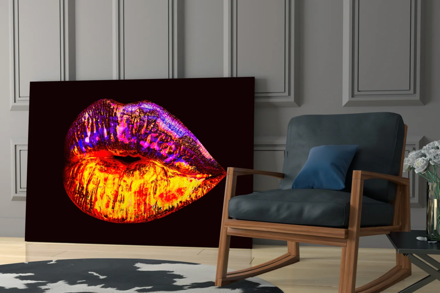 Lip Glass Wall Art - Image 7