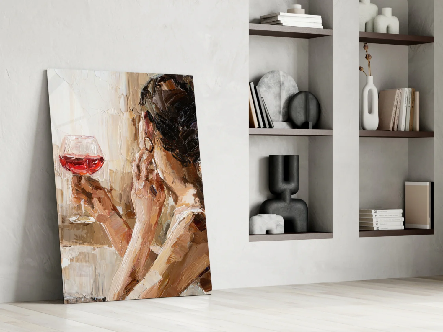 Wine and Women Glass Art - Image 7
