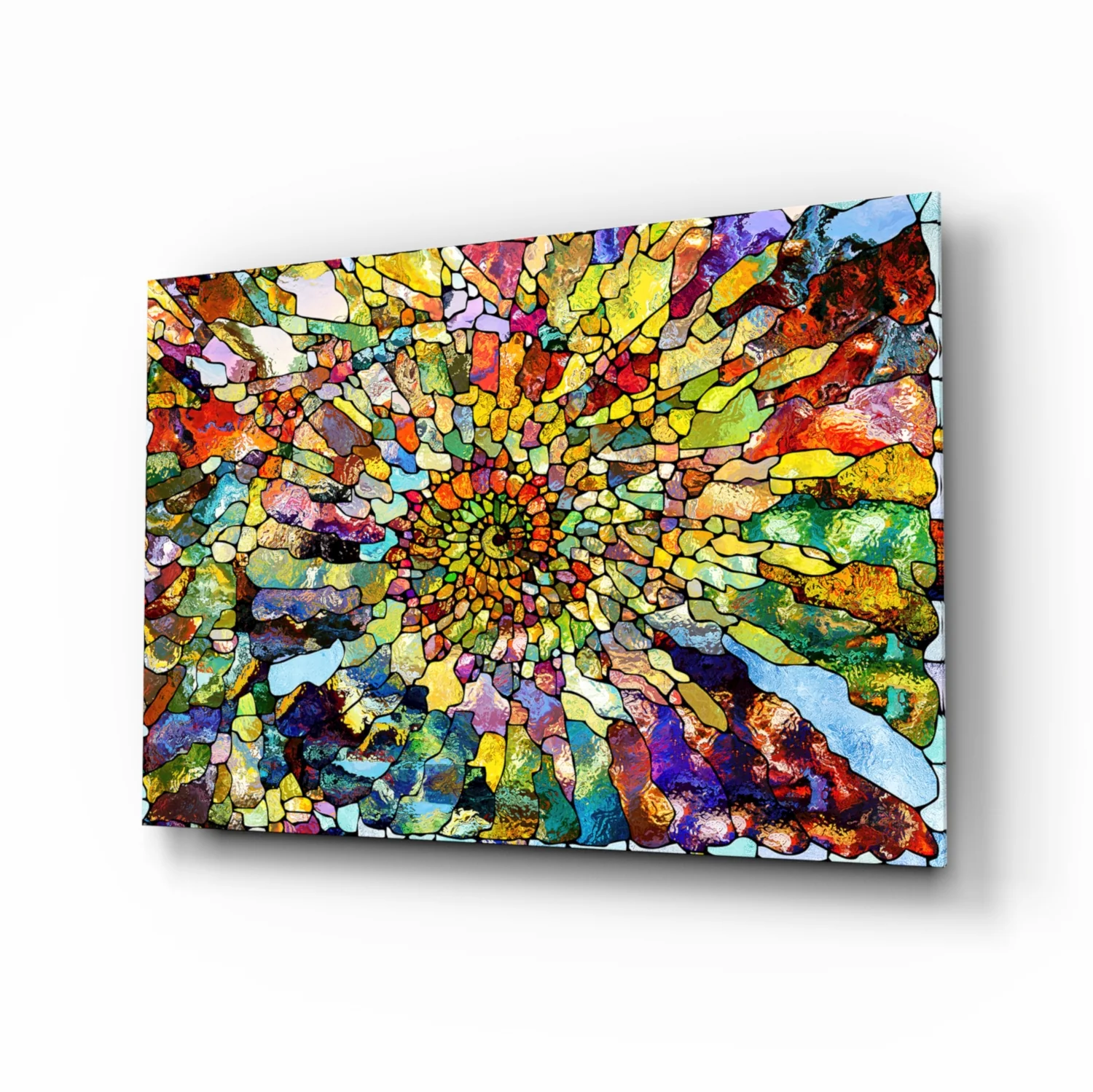 Colorful Mosaic Glass Art - Image 2