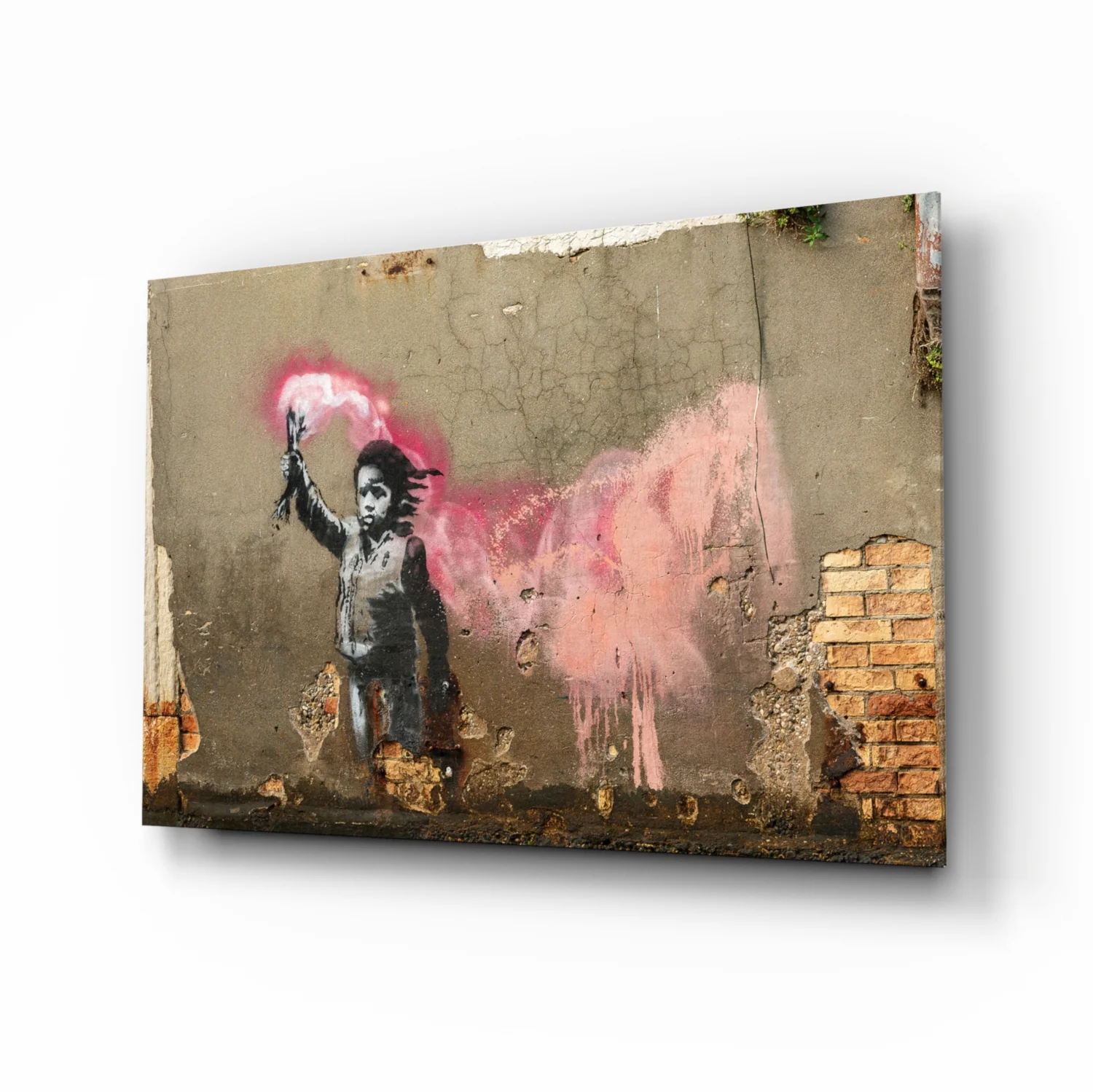 Innocent Protest Glass Art - Image 2