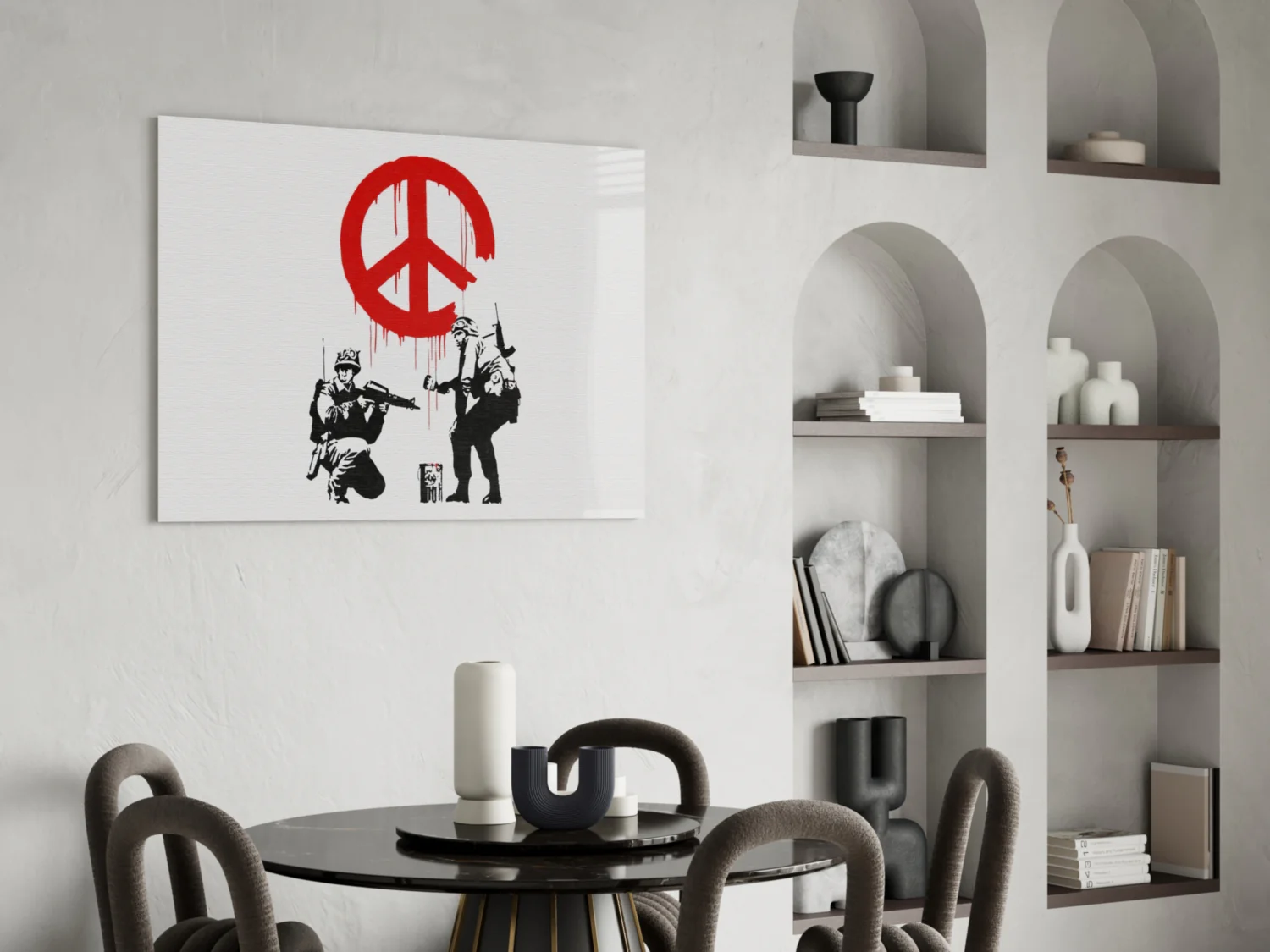 War for Peace Glass Art - Image 6