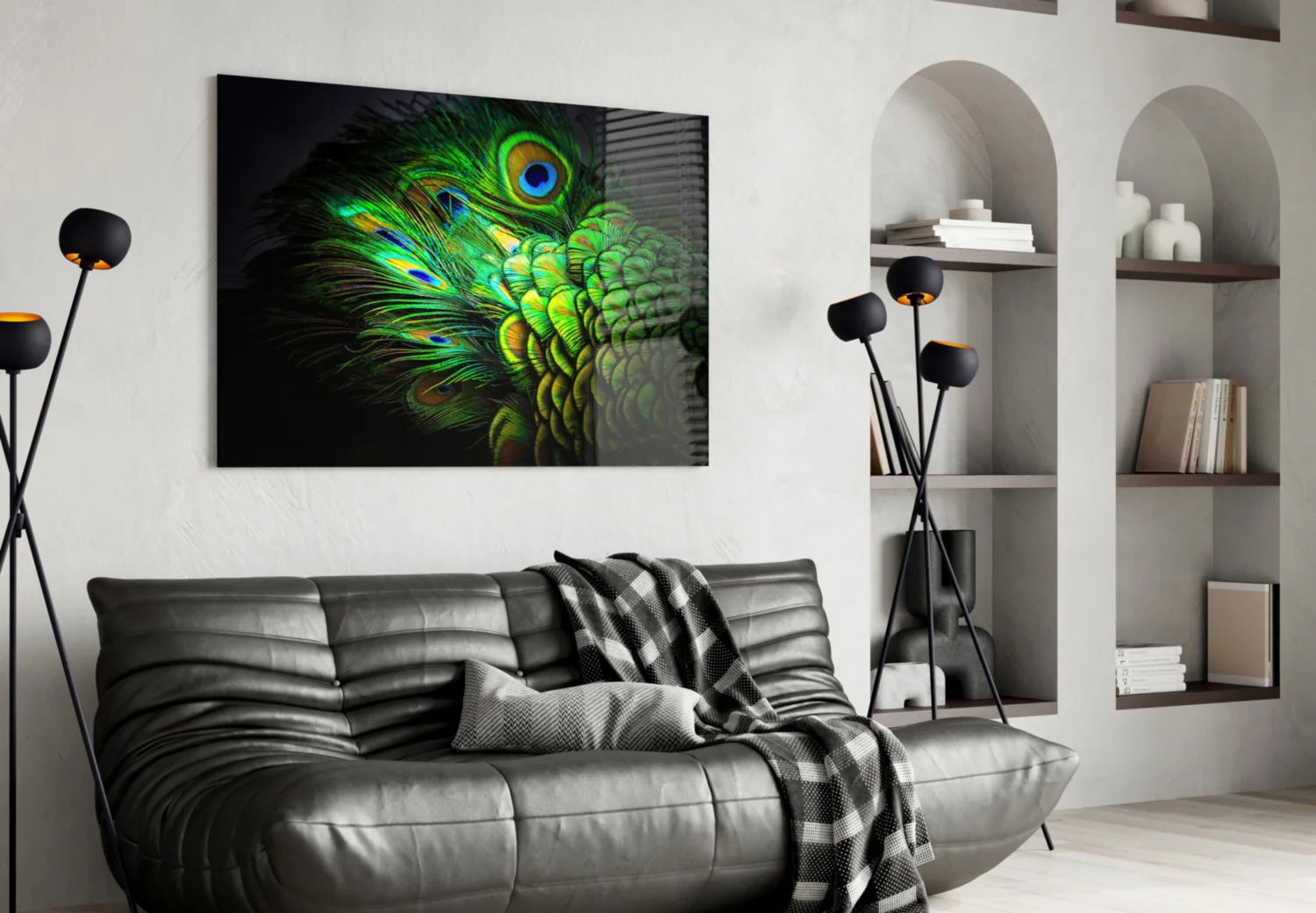 Peacock Glass Art - Image 5