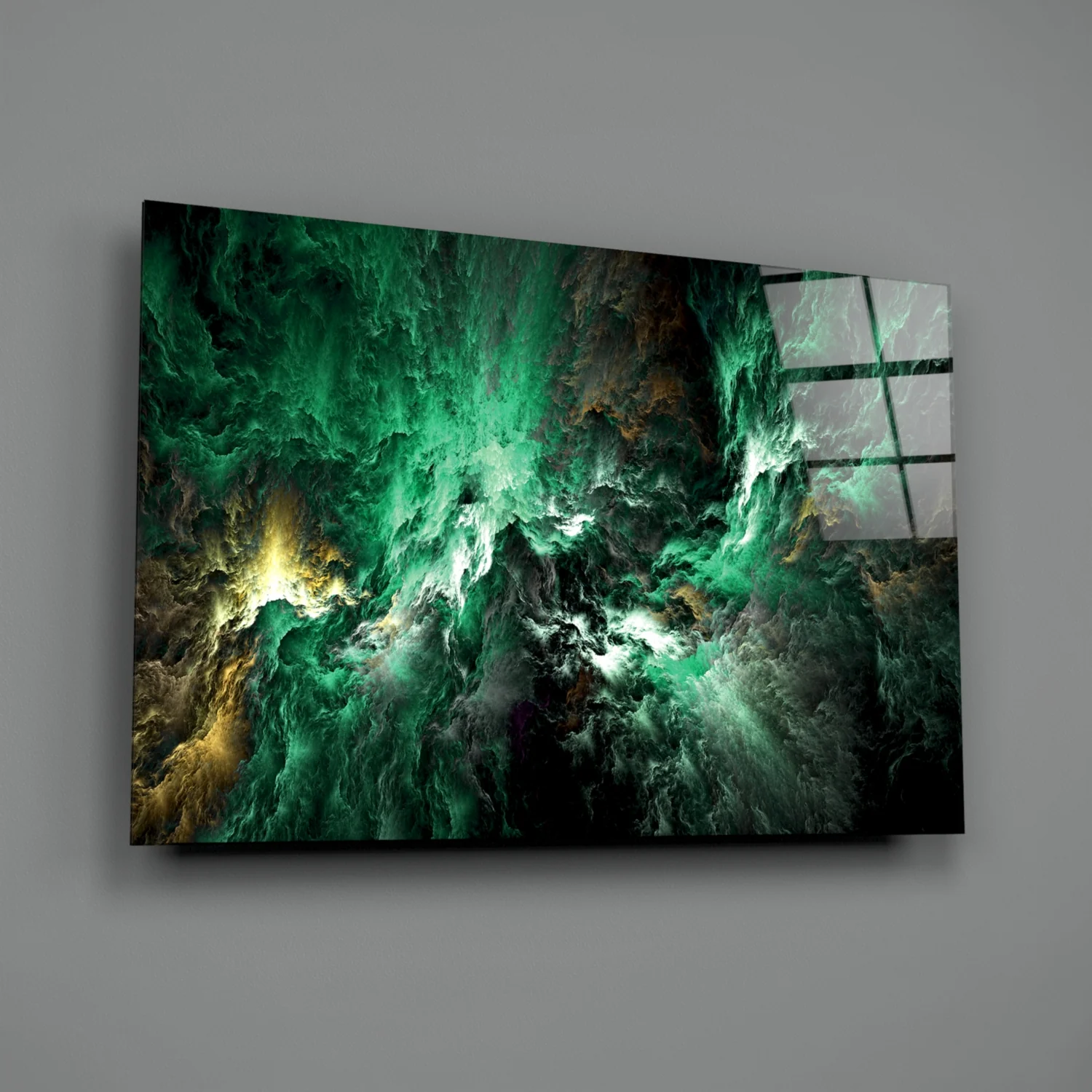 Green Space Glass Art - Image 3