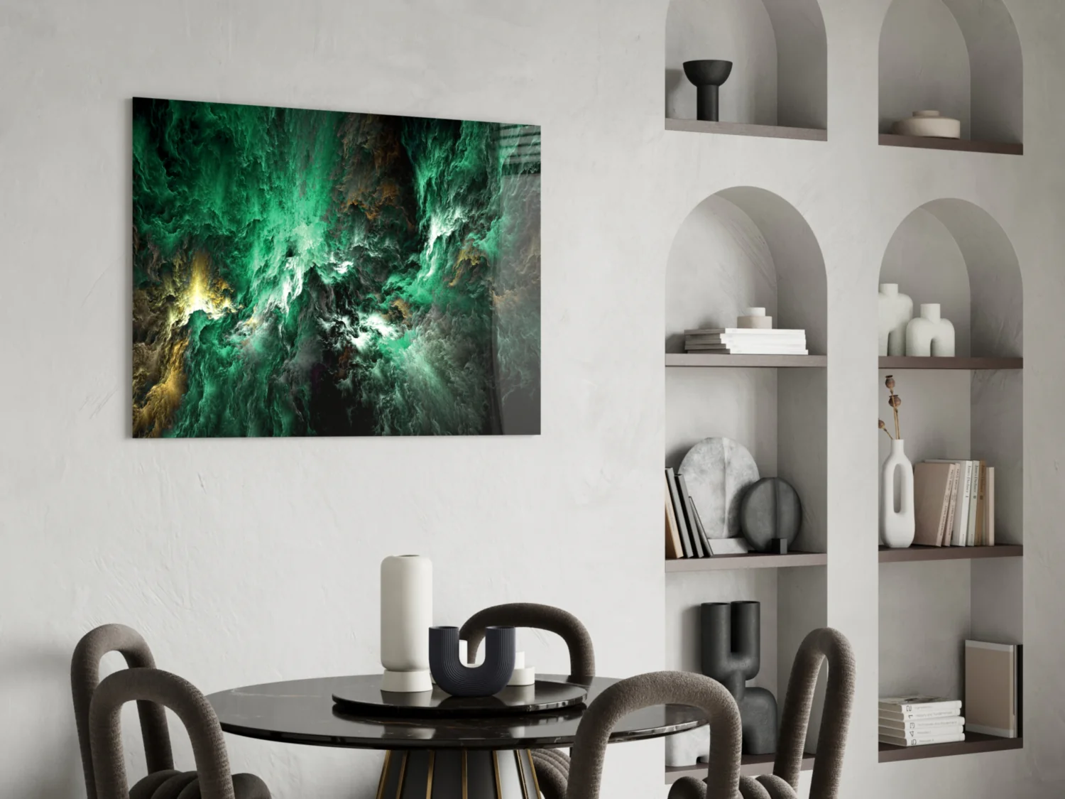 Green Space Glass Art - Image 6