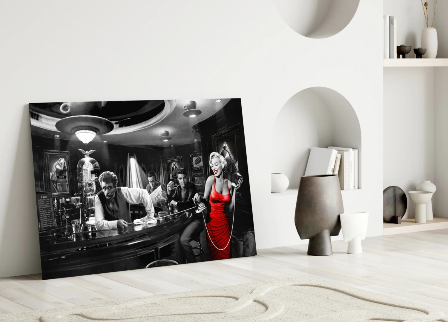 Marilyn Monroe Glass Wall Art - Image 4