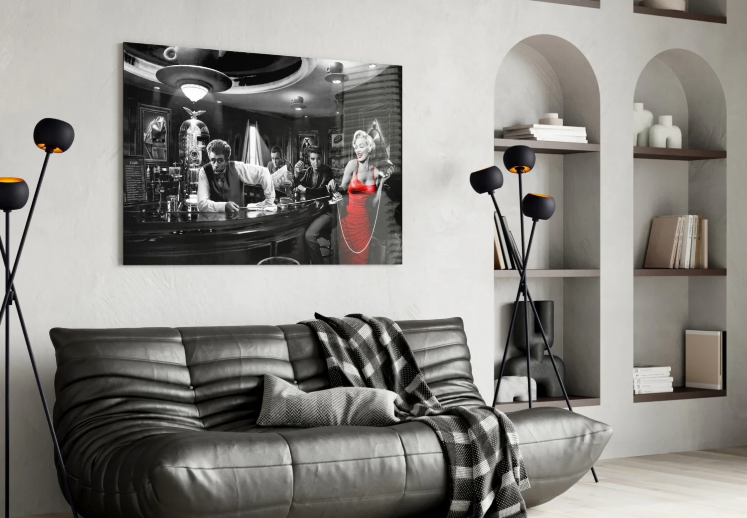 Marilyn Monroe Glass Wall Art - Image 5