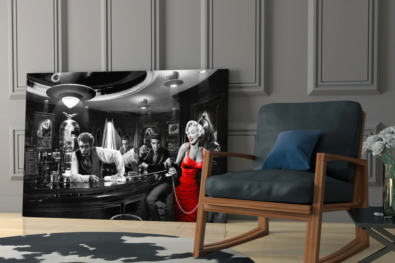 Marilyn Monroe Glass Wall Art - Image 7