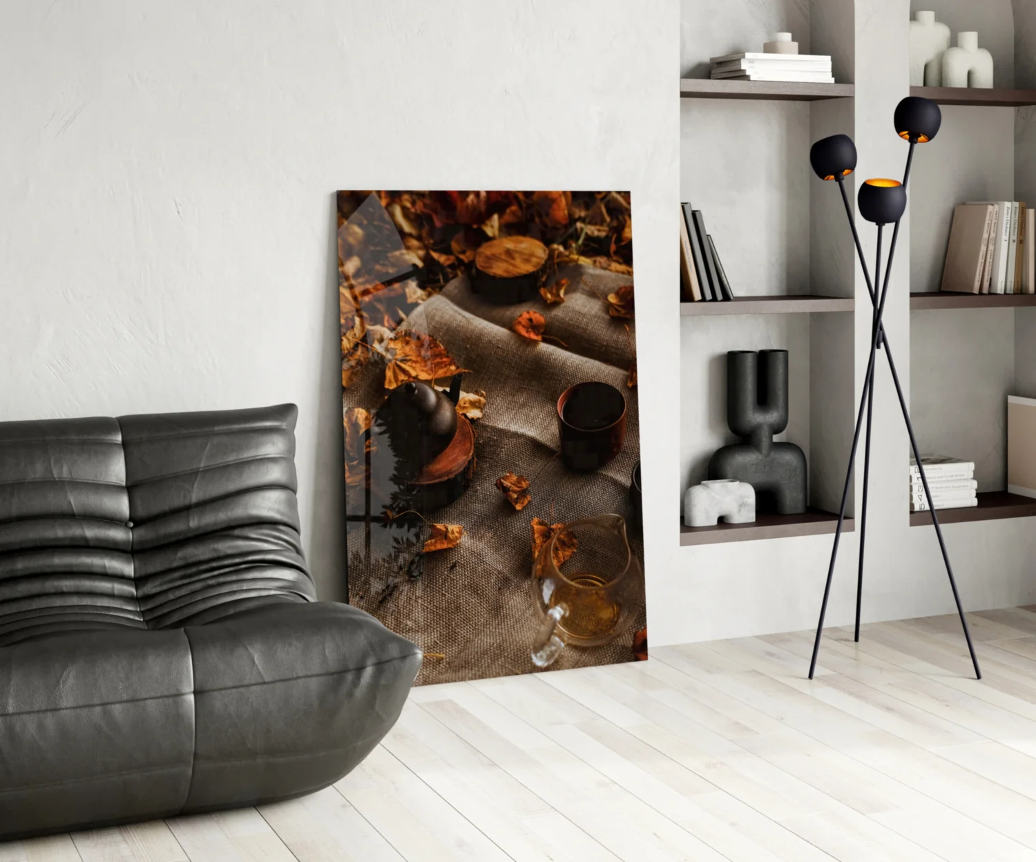 Autumn Picnic Glass Art - Image 6