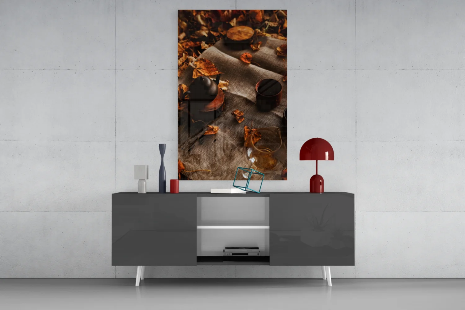 Autumn Picnic Glass Art - Image 9