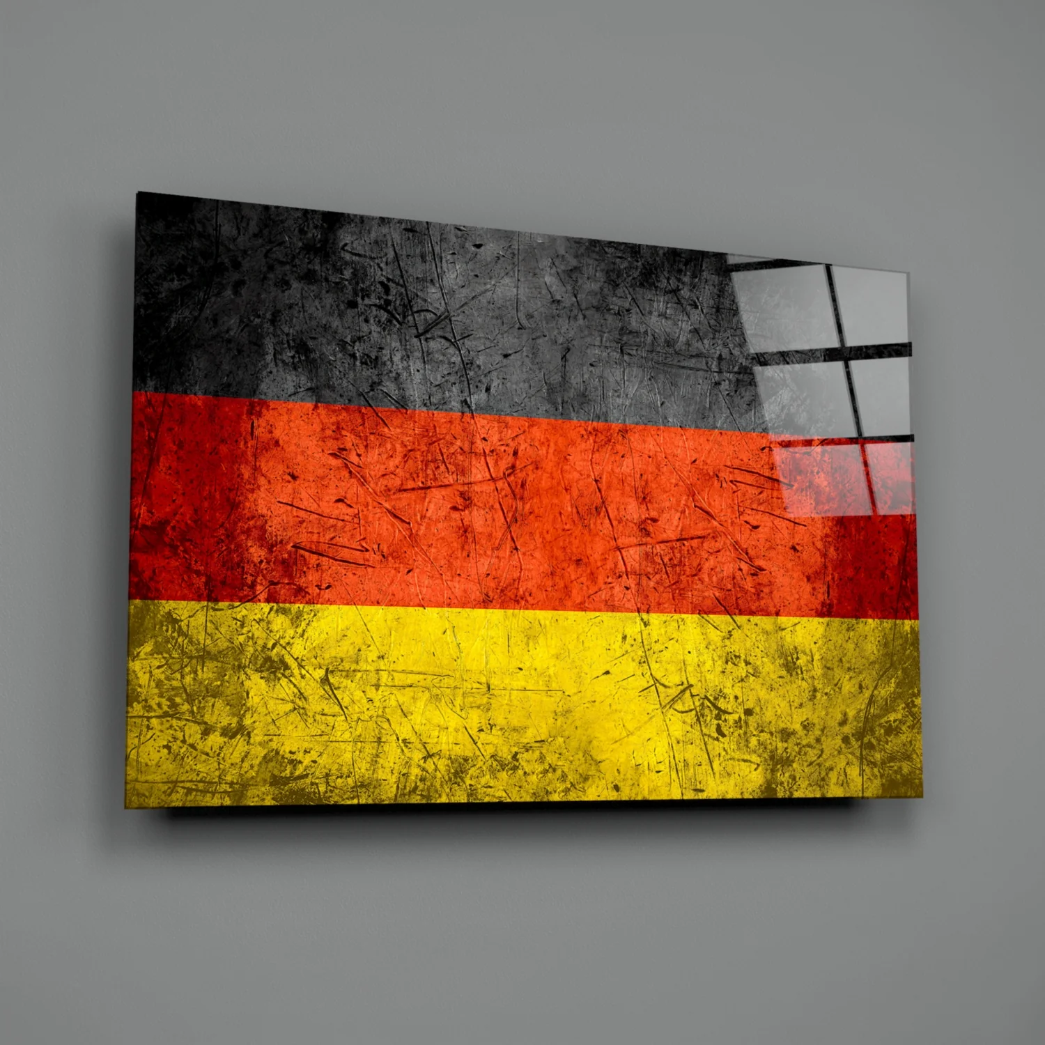 Flag of Germany Glass Wall Art - Image 3