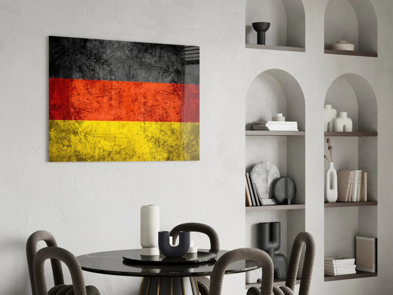 Flag of Germany Glass Wall Art - Image 6