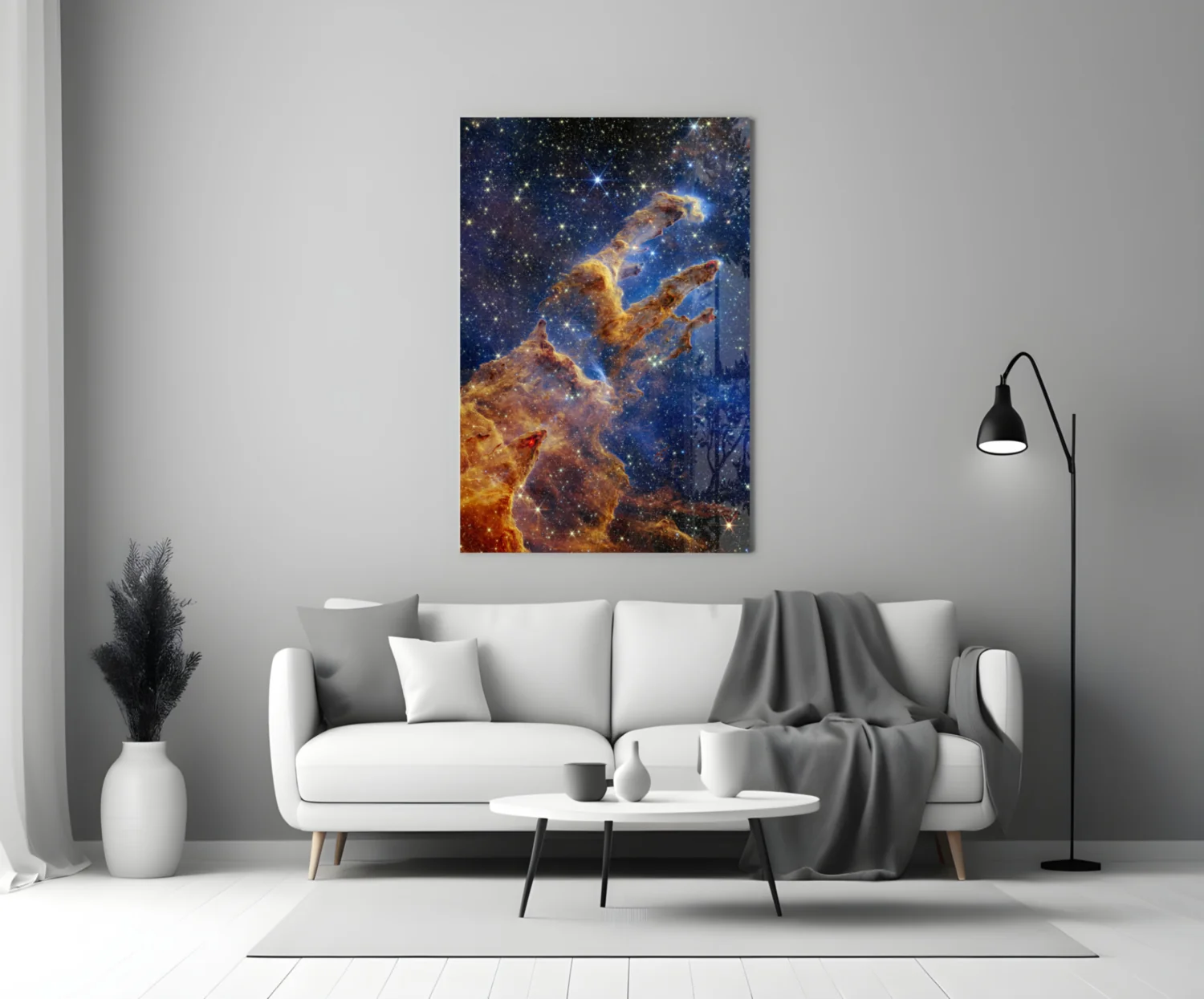 Space Glass Wall Art - Image 4