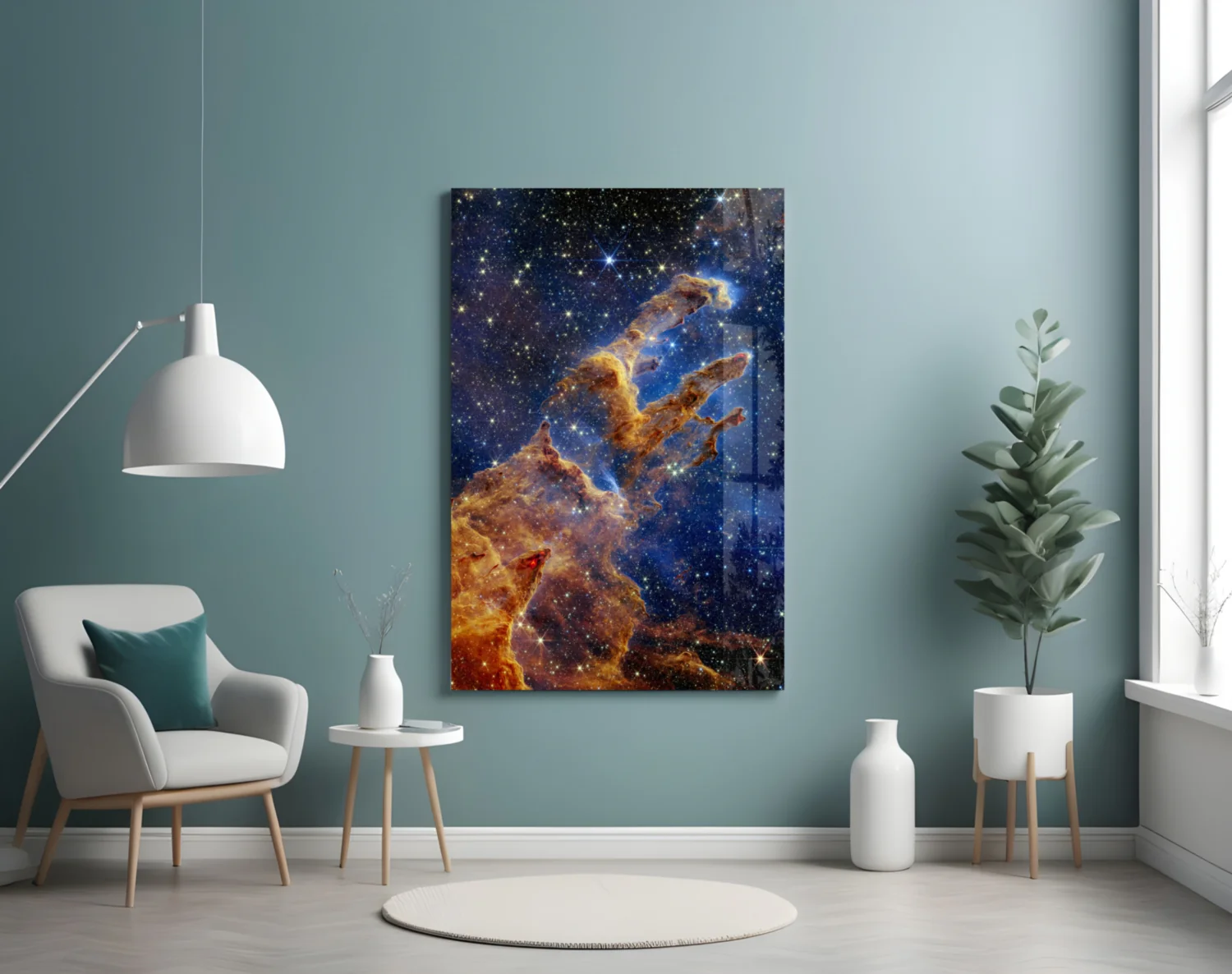 Space Glass Wall Art - Image 5