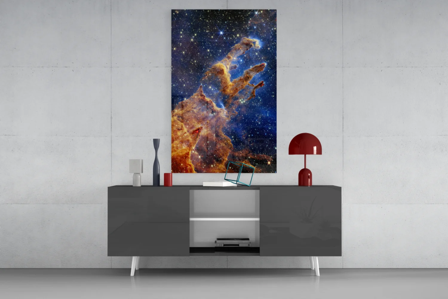 Space Glass Wall Art - Image 9