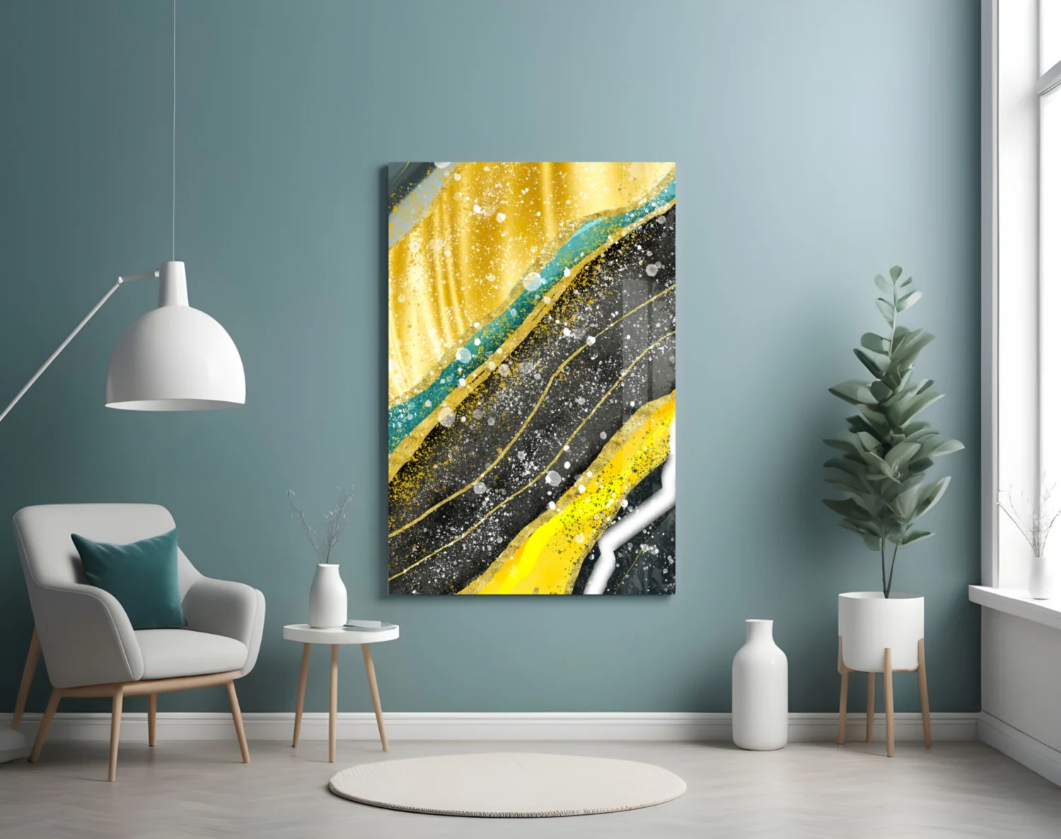 Marble Glass Wall Art - Image 5