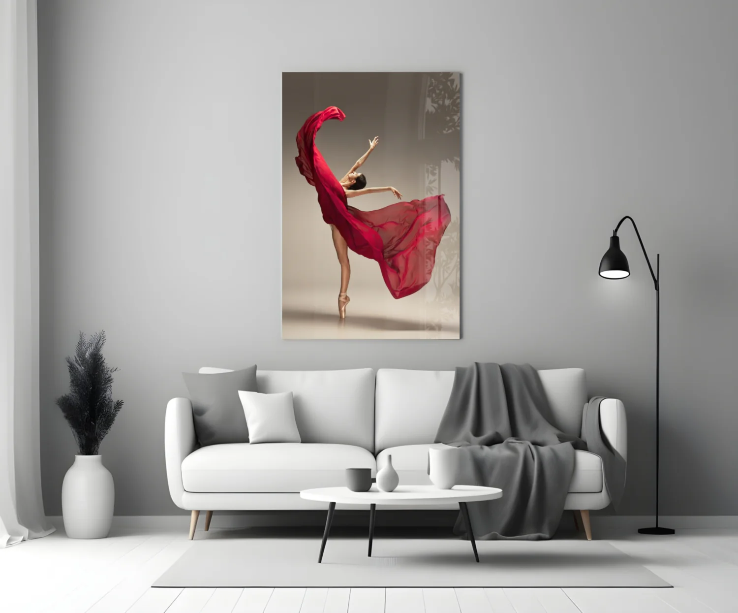 Ballerina Glass Wall Art - Image 4