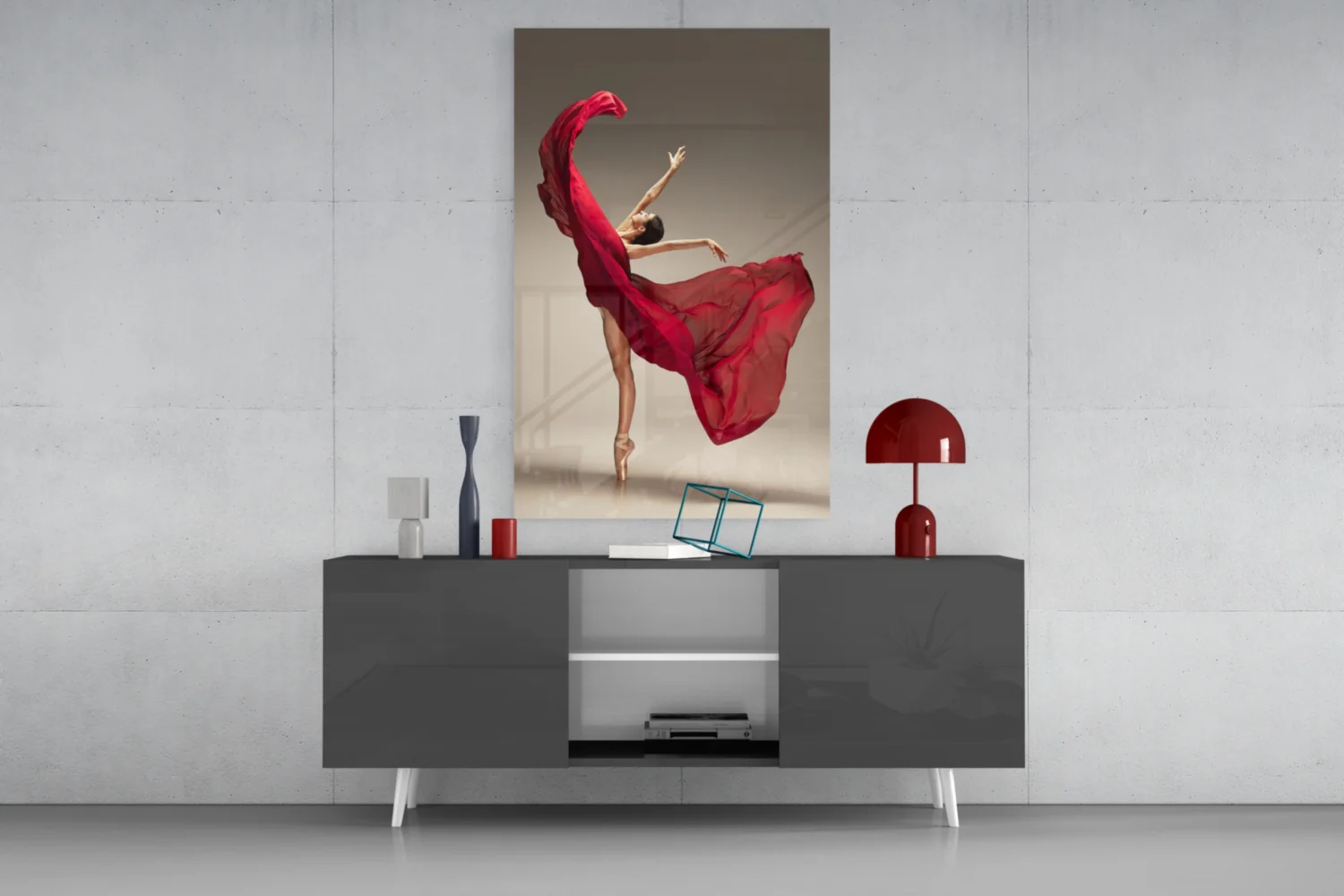 Ballerina Glass Wall Art - Image 9