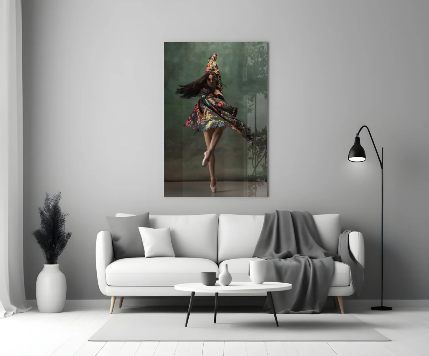 Ballerina Glass Wall Art - Image 4
