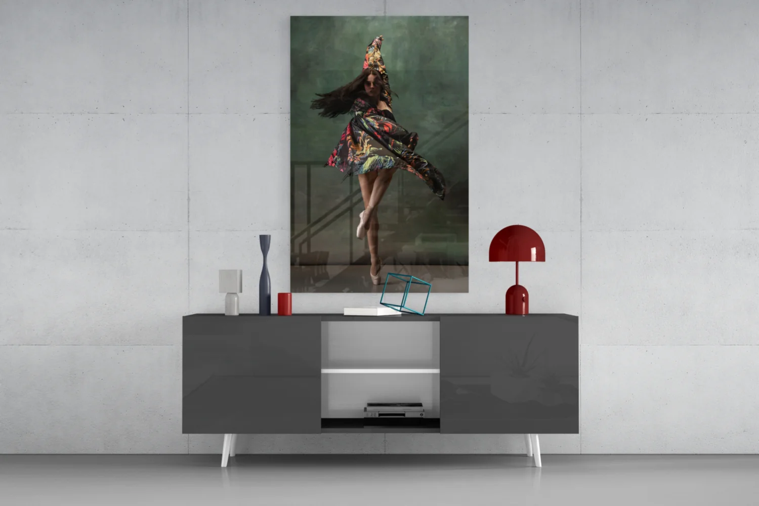 Ballerina Glass Wall Art - Image 9