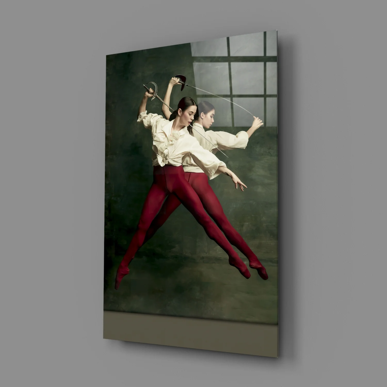 Fencing Glass Wall Art - Image 3