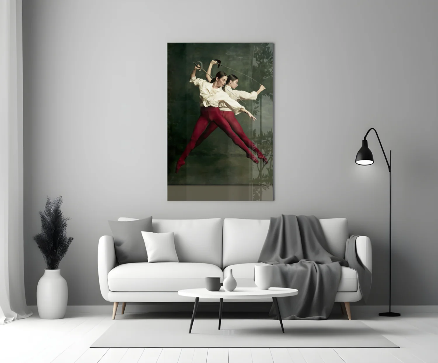 Fencing Glass Wall Art - Image 4