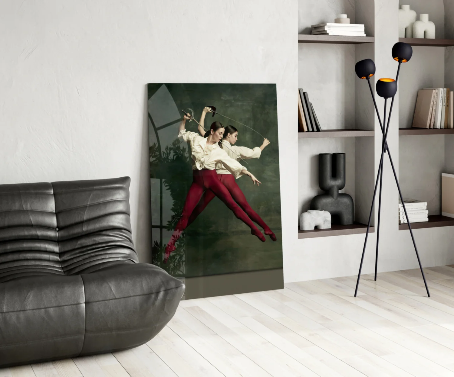 Fencing Glass Wall Art - Image 6