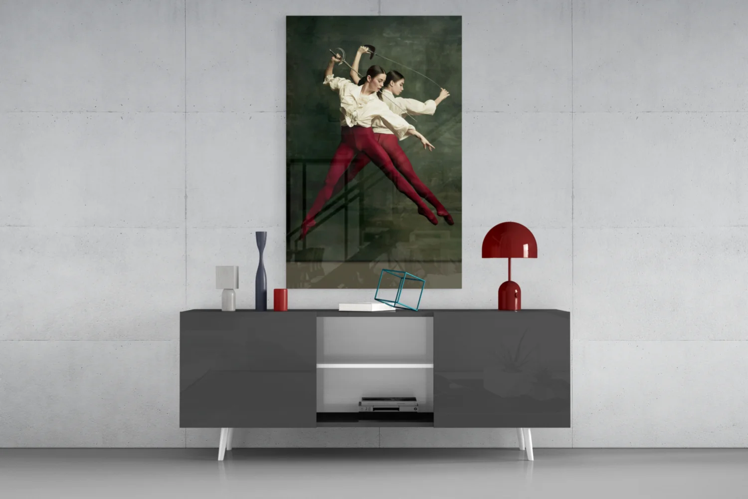 Fencing Glass Wall Art - Image 9
