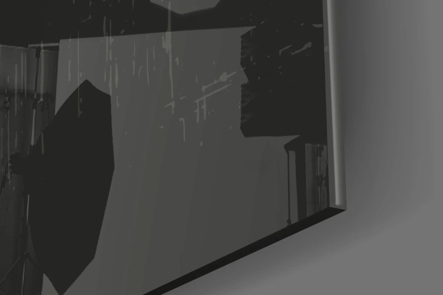Two Dots Glass Wall Art - Image 8