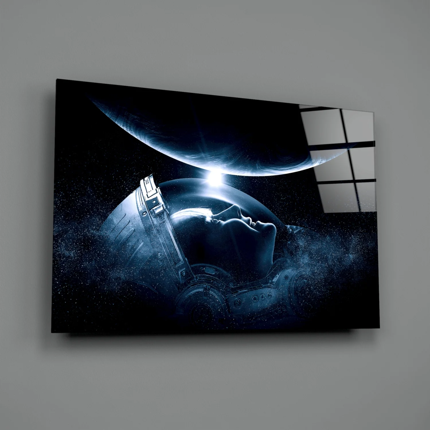 Astronaut's Look Glass Wall Art - Image 3