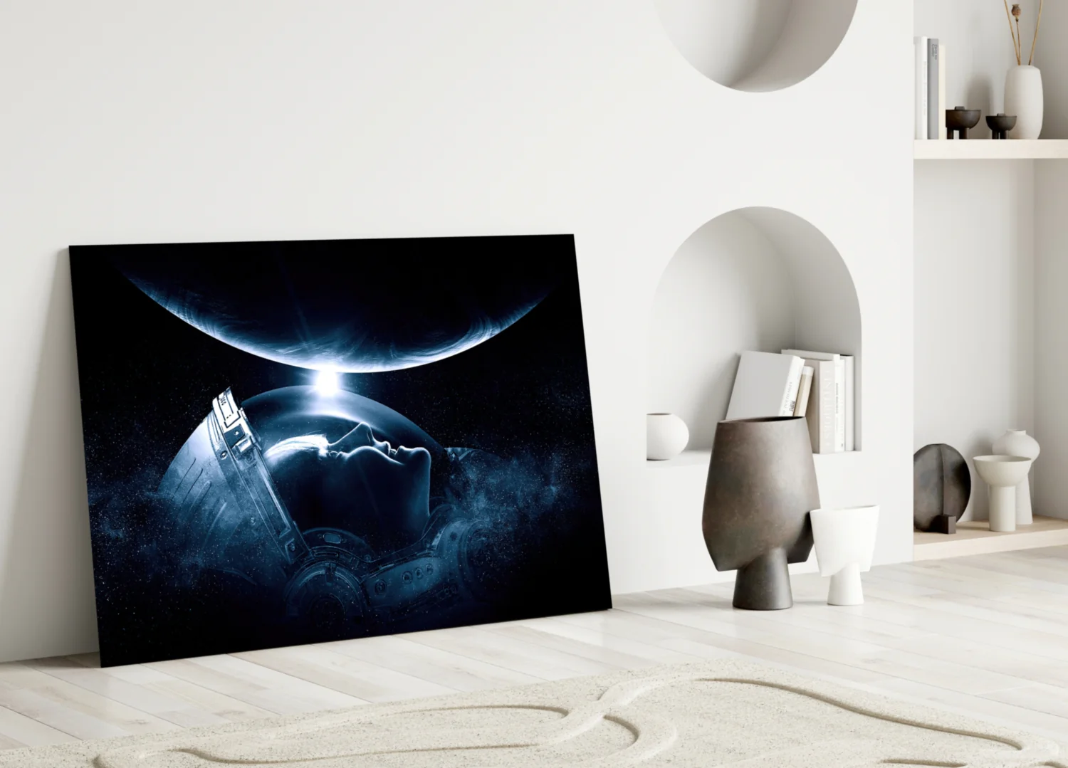 Astronaut's Look Glass Wall Art - Image 4