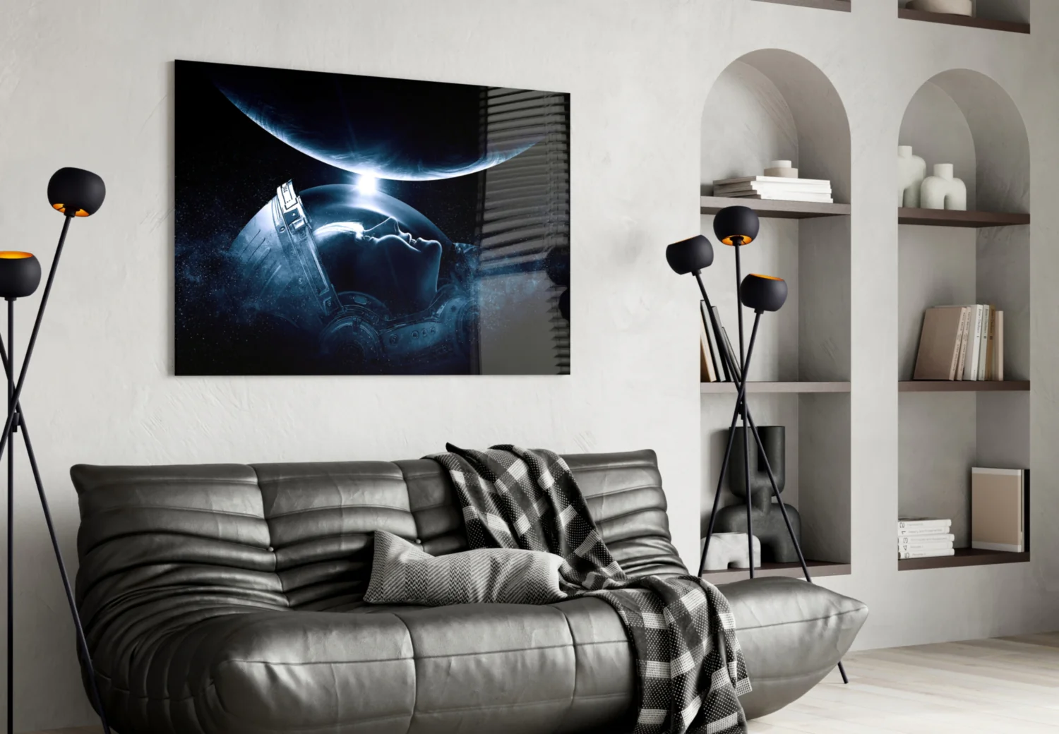 Astronaut's Look Glass Wall Art - Image 5