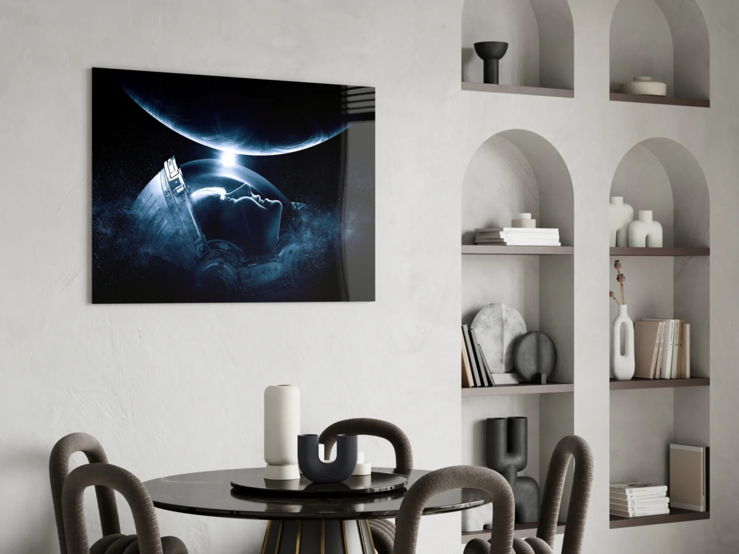 Astronaut's Look Glass Wall Art - Image 6