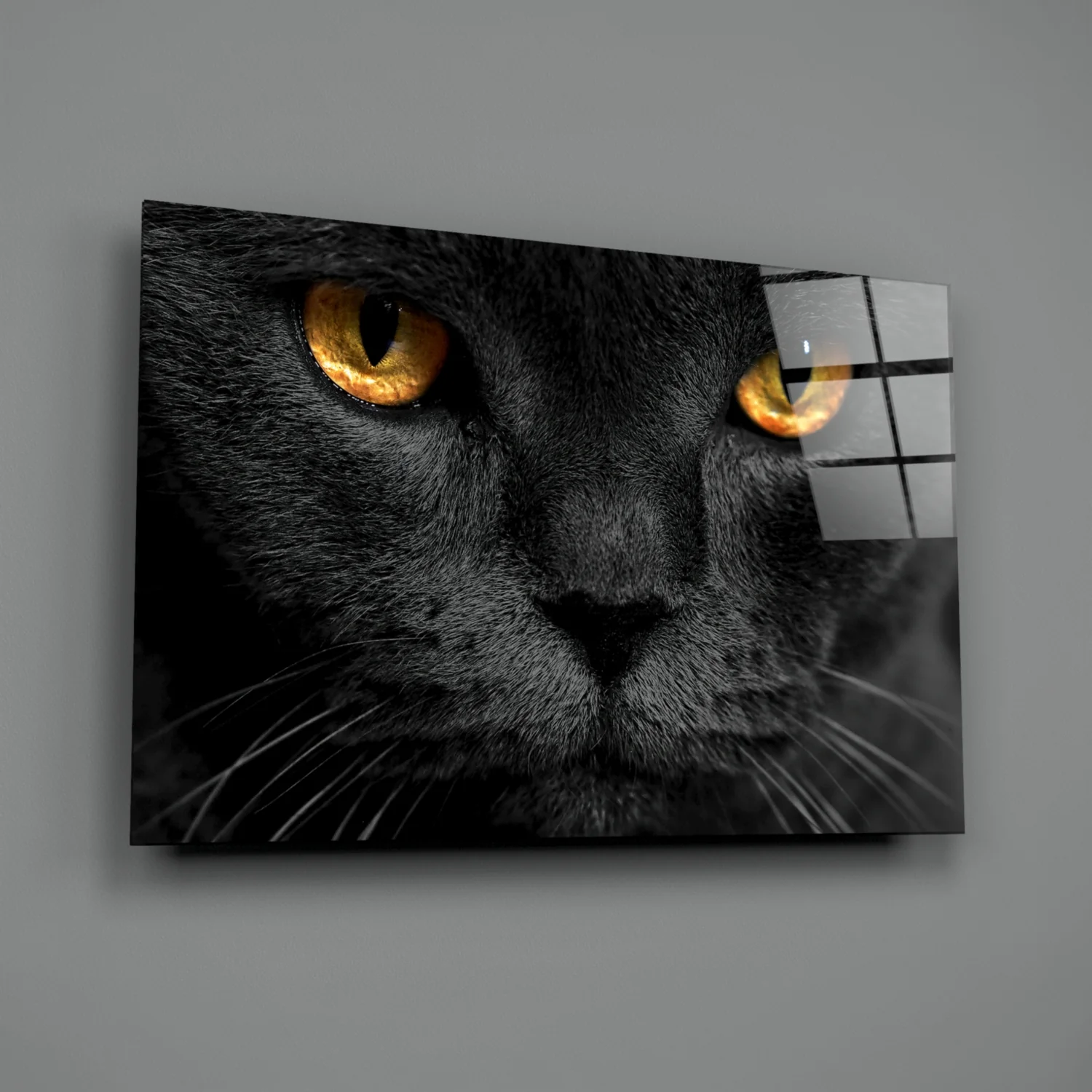 Cat Glass Wall Art - Image 3