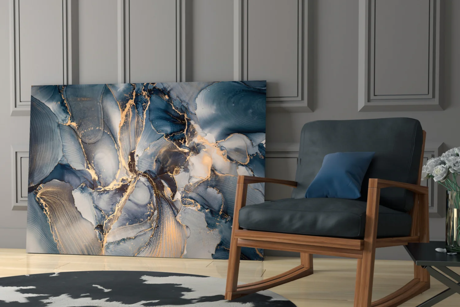 Marble Glass Wall Art - Image 7