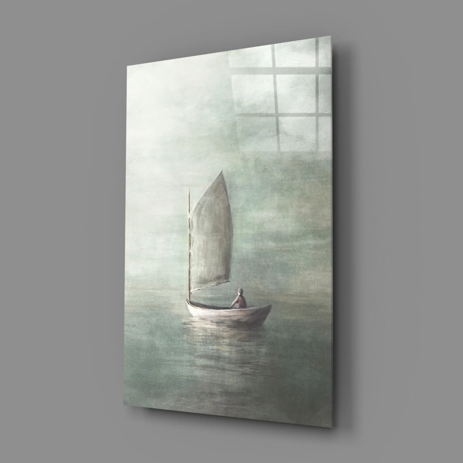 Loneliness Glass Wall Art - Image 3