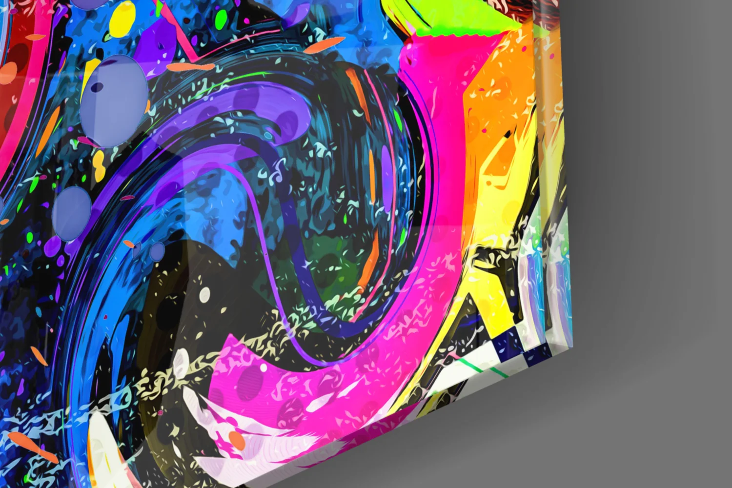 Happy Puppy Glass Wall Art - Image 8