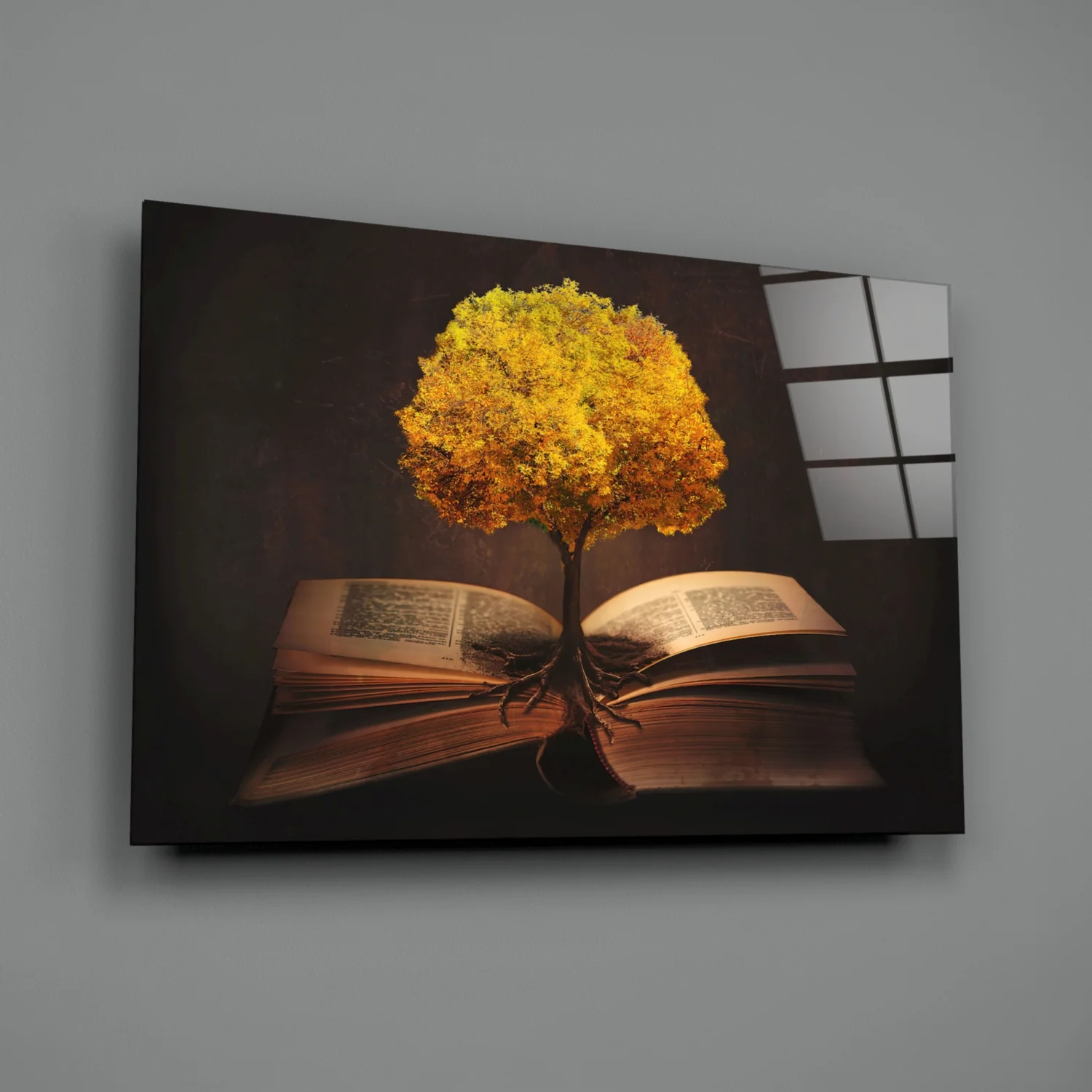 Tree in My Mind Glass Wall Art - Image 3